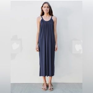 NWT Sundry long cocoon dress in deep sea - M/2